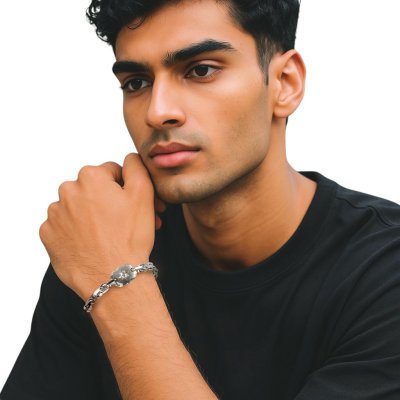 画像8: 【受注生産品】Pt900ダイヤモンドプレート付きブレスレット