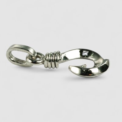 画像4: 【再入荷】Pt900フィッシュフックペンダント SSサイズ