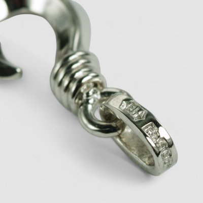 画像3: 【再入荷】Pt900フィッシュフックペンダント SSサイズ