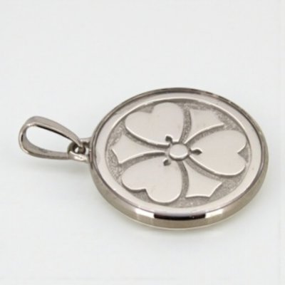 画像3: 【オーダー例】Pt900家紋ペンダント製作