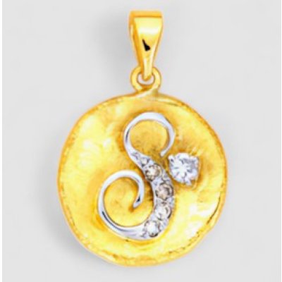 画像1: 【オーダー例】余った金・プラチナでイニシャルペンダントにリフォーム