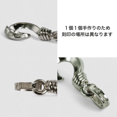 画像11: 【再入荷】Pt900フィッシュフックペンダント SSサイズ