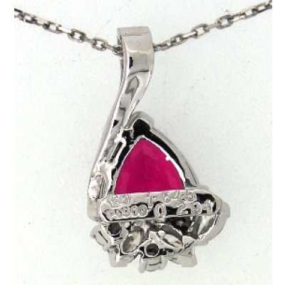 画像5: Pt900ピンクトルマリンダイヤ入りペンダントオーダー制作