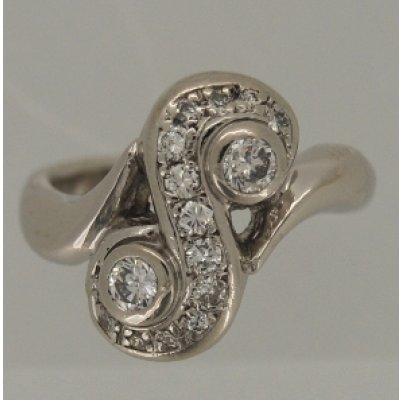 画像3: ダイヤ立て爪リング（指輪）、ダイヤファッションリングで1本のダイヤリングにリフォーム