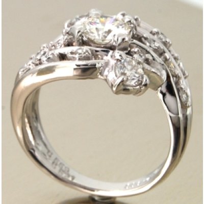 画像5: ダイヤ立て爪リング（指輪）、ダイヤファッションリングで1本のダイヤリングにリフォーム