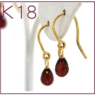 画像3: K18ガーネットブリオレットピアスリフォーム
