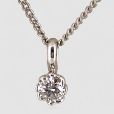 画像3: Pt900ダイヤモンドリングをペンダントリフォーム