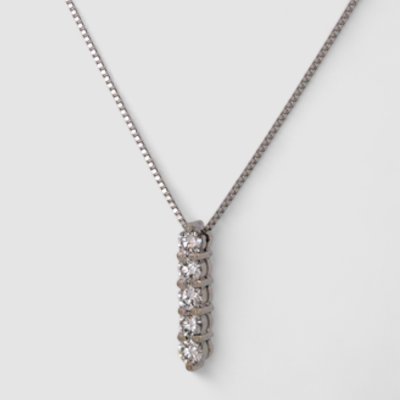 画像3: Pt900ダイヤリングをペンダントネックレスにリフォーム例