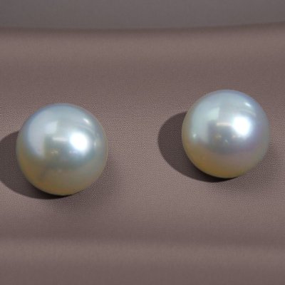 画像2: 【オーダー例】大きめパールでピアス制作|Pt900パールピアス