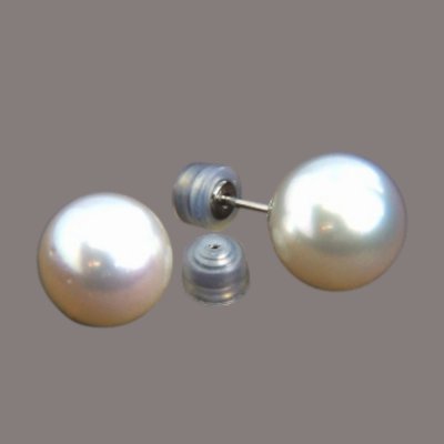 画像3: 【オーダー例】大きめパールでピアス制作|Pt900パールピアス