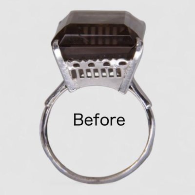 画像5: 【リフォーム例】シルバー×スモーキークオーツをペンダントにカスタマイズ