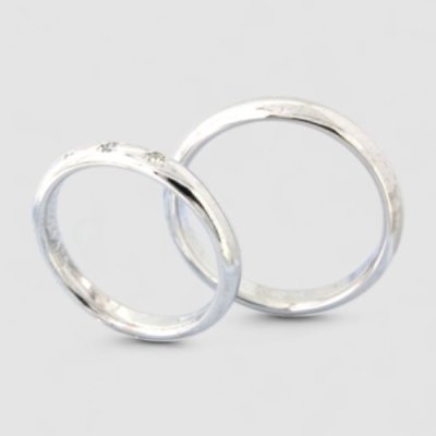 画像4: 【オーダー制作例】お母様のジュエリーをリフォームした結婚指輪