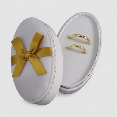 画像4: 【オーダー制作例】K18甲丸ペアリング