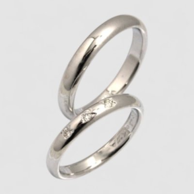 画像1: 【オーダー制作例】お母様のジュエリーをリフォームした結婚指輪