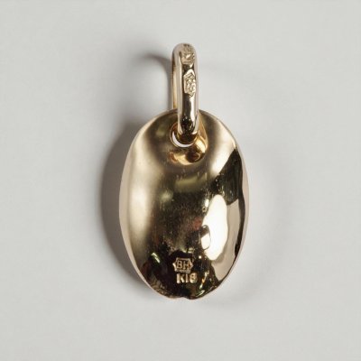 画像2: ★再入荷★K18オーバル凹みペンダント
