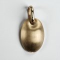 ★再入荷★K18オーバル凹みペンダント