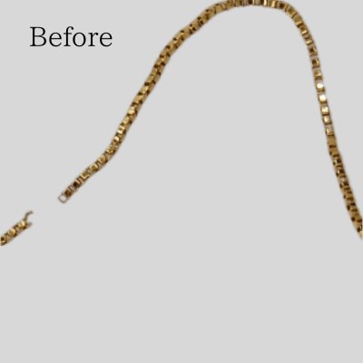 画像2: 【修理例】K18ベネチアンネックレスのチェーン切れ修理