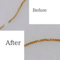 【修理例】K18ベネチアンネックレスのチェーン切れ修理