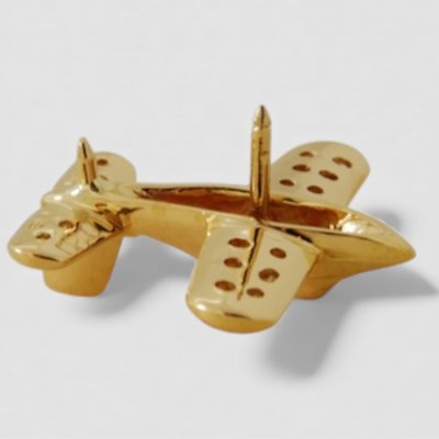 画像3: 【オーダー例】　K18ダイヤ入りオリジナル飛行機モチーフタイニーピン
