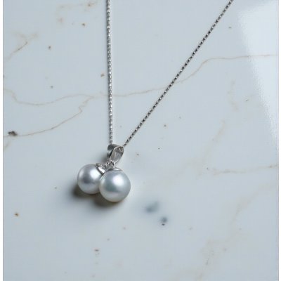 画像4: 【リフォーム例】シルバーのパールイヤリングを「さくらんぼ」のようなペンダントへ