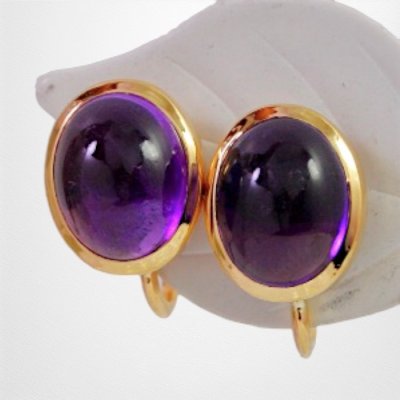 画像4: 【オーダー例】アメジスト（アメシスト）のK18イヤリング