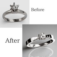 【リフォーム例】立爪リングを世代を超えて愛されるシンプルリングへ