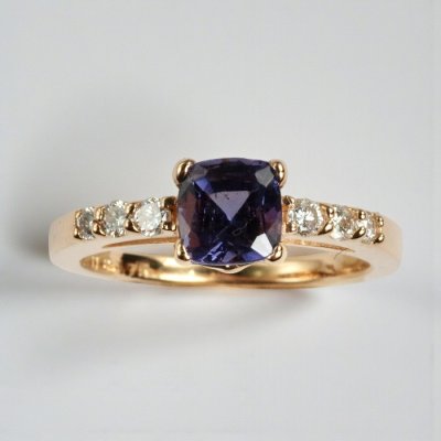 画像4: 【オーダー例】K18PGバイオレットスピネルリング