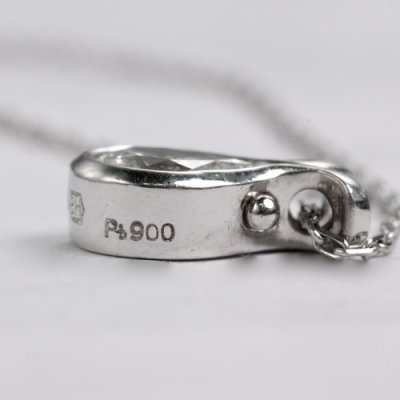 画像8: プラチナ・ダイアモンドペンダント・ネックレス