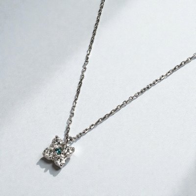画像2: Ptダイヤモンドペンダントネックレス