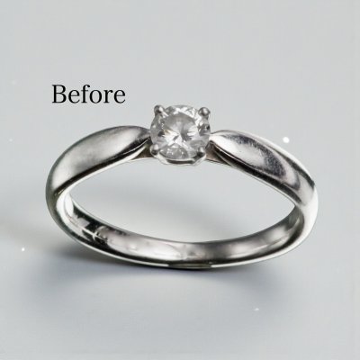 画像2: 【リフォーム例】婚約指輪を一粒ネックレスへ