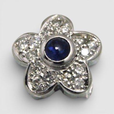 画像3: 【リフォーム・オーダー】Pt900花モチーフリングをペンダントにリフォーム（カスタマイズ）