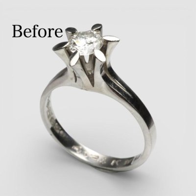 画像2: 【リフォーム例】立爪ダイヤを普段使いリングへ