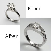 【リフォーム例】立爪ダイヤを普段使いリングへ