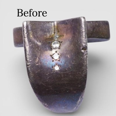 画像3: 【修理例】シルバーリング新品仕上げ｜クリーニング＆ロジウムメッキ