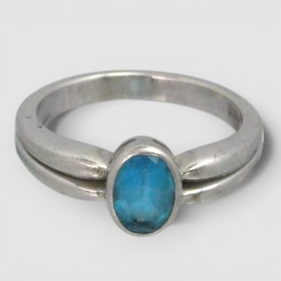 画像2: 【オーダー】ボルダーオパールで指輪をオーダー｜古枠のプラチナを材料に