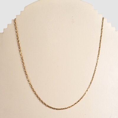 画像4: K18 ハンドメイドチェーンネックレス 50cm 約7.9g