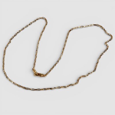 画像5: K18 ハンドメイドチェーンネックレス 46cm 約5g