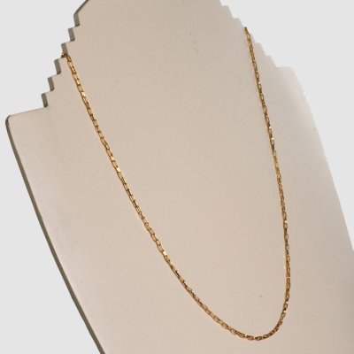 画像7: K18 ハンドメイドチェーンネックレス 46cm 約5g