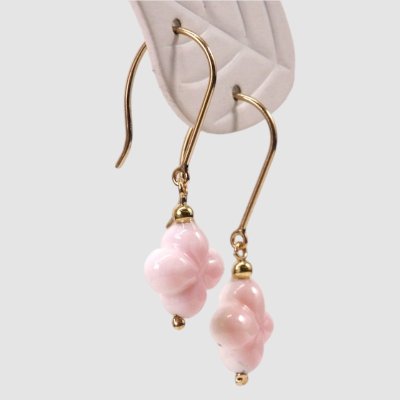 画像2: K18コンクシェルピアス