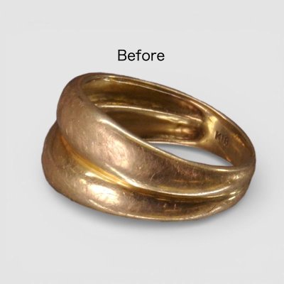 画像3: 【新品仕上げ・クリーニング】K18リングの修理事例