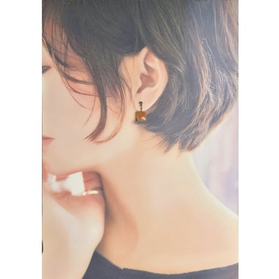 画像6: チタン 天然石スクエアピアス