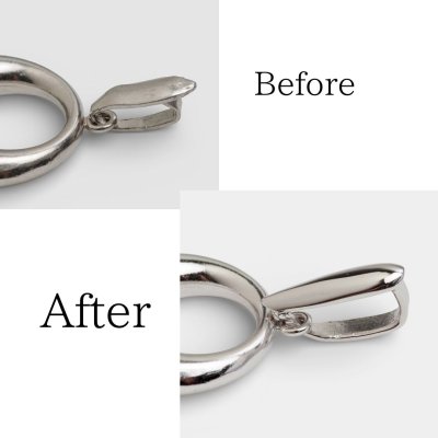 画像1: 【修理例】ペンダントのバチカン交換