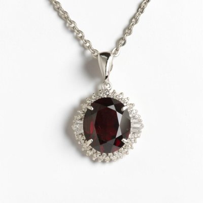画像4: 【リフォーム例】お母様から贈られたガーネット指輪をペンダントへ
