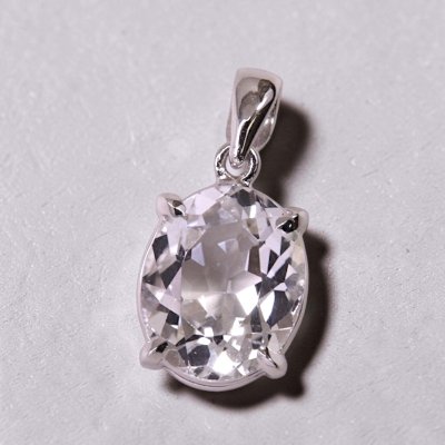 画像5: 【オーダー例】ホワイトトパーズのプラチナペンダント制作