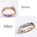 【修理】プラチナ/金 ダイアモンド入りリングの 修理