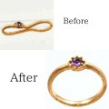 【修理】Pt900リング変形直し