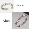 【修理】外せない結婚指輪をカットして サイズ直し