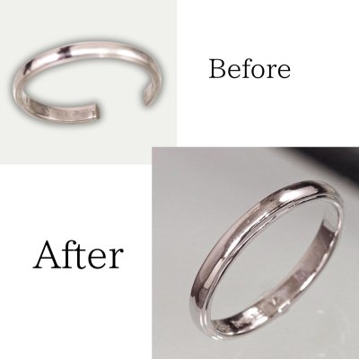 画像1: 【修理】外せない結婚指輪をカットして サイズ直し