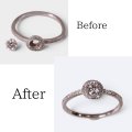 【修理】プラチナ ダイアモンドリングの 変形直し・新品仕上げ