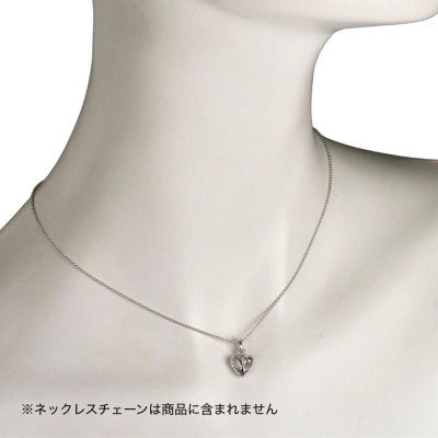 画像4: SV925ハート柄(大)ハートペンダント